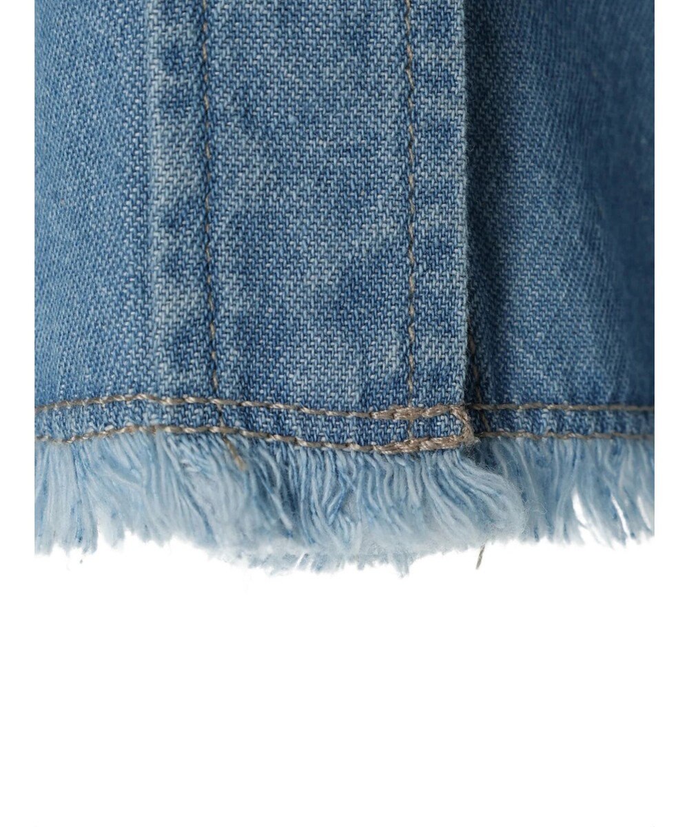 Green Parks ・ＳＵＧＡＲ　ＳＰＯＯＮ　クロップドデニムシャツ 