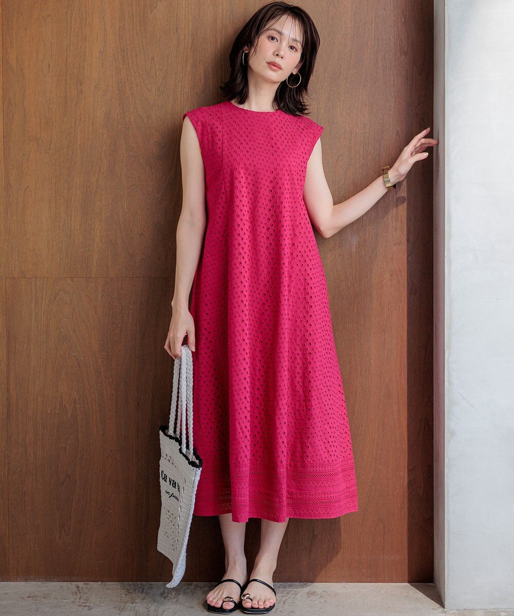 組曲 【先行予約】エンブロイダリーレース ワンピース 