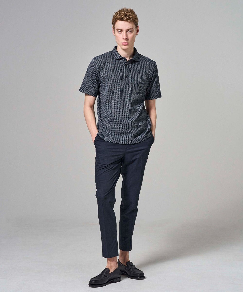 JOSEPH HOMME 【新型】メランジクロスジャージー　ポロシャツ 