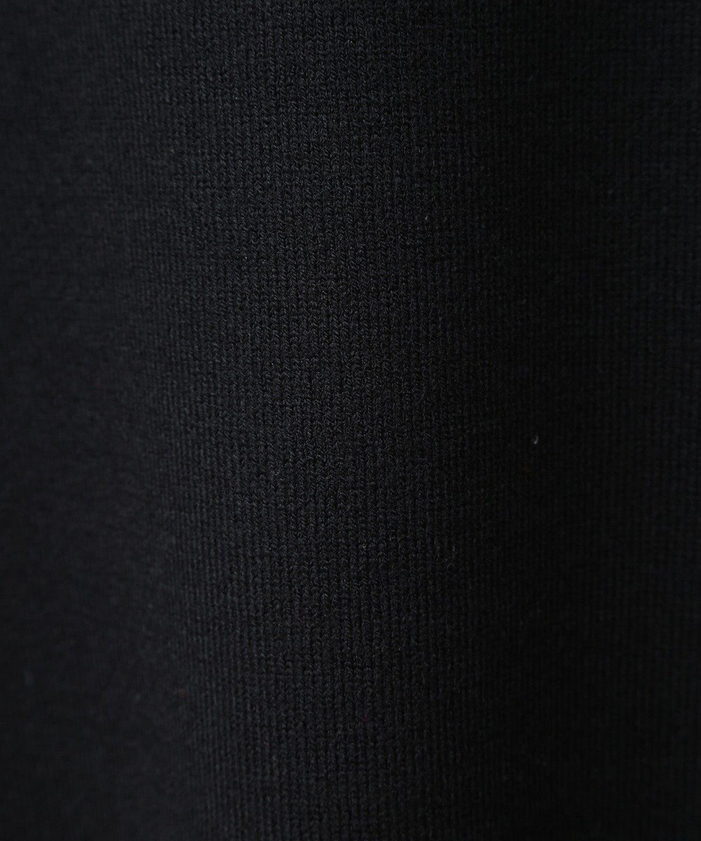 Green Parks 袖チュールニットワンピース 