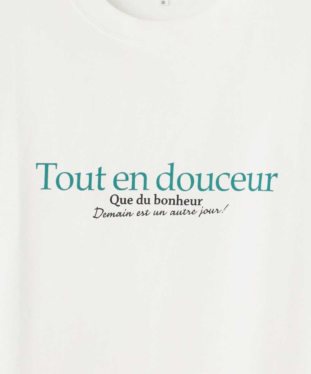 23区 【SLOW/洗える】ロゴ Tシャツ 