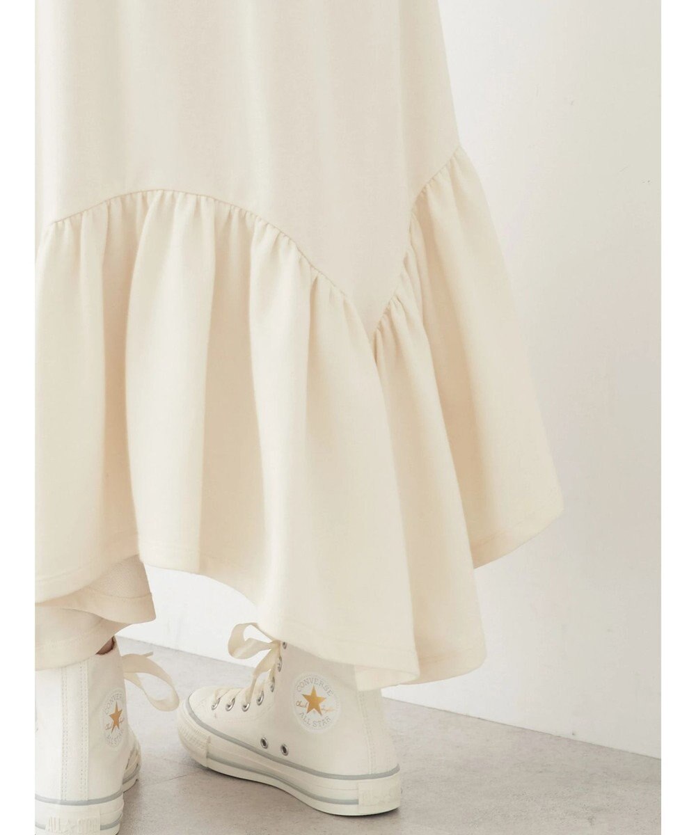 earth music&ecology ウラケ裾フリルスカート 