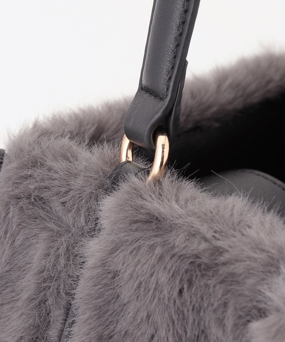 組曲 ファーバケット バッグ 