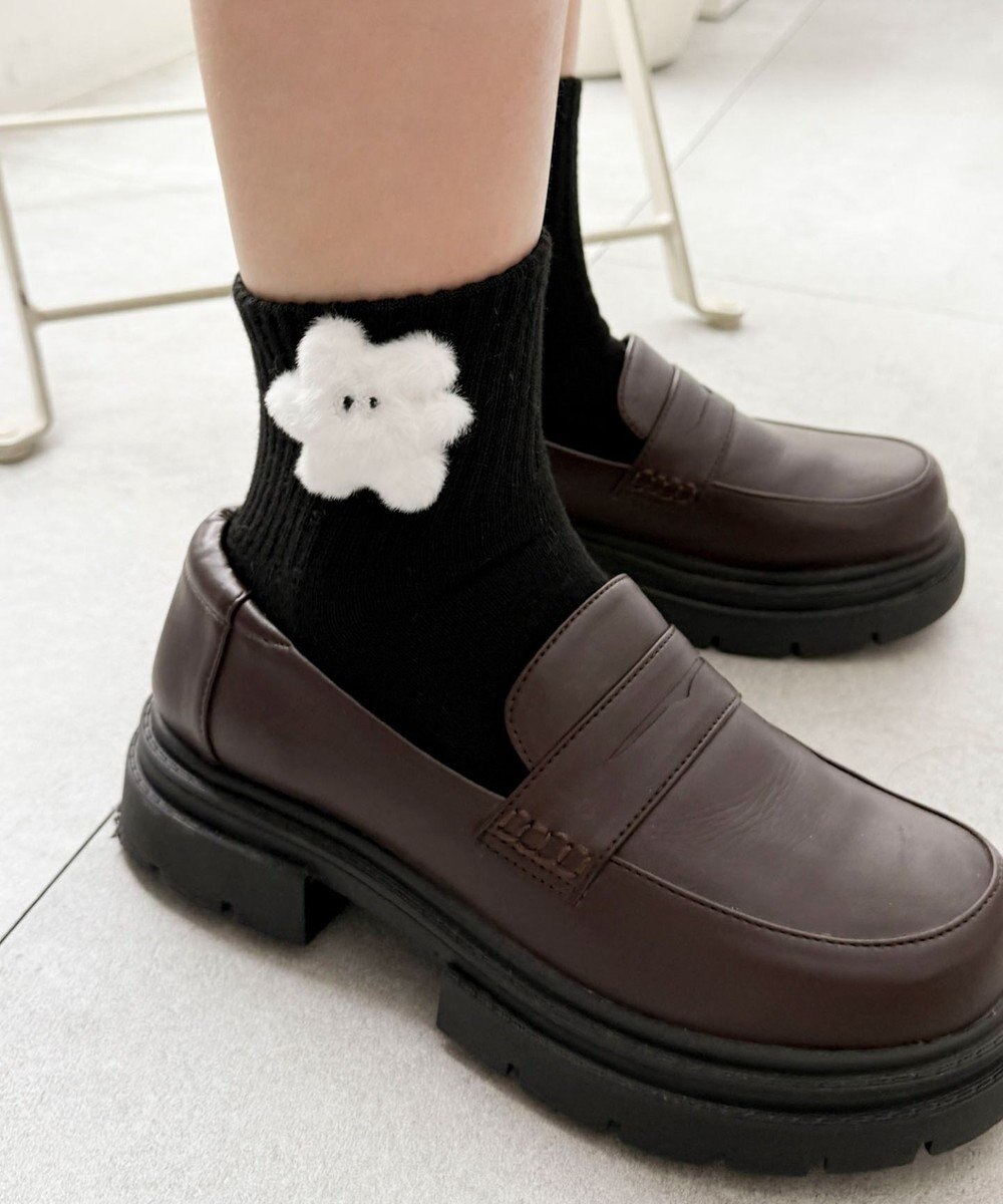 WEGO ぬいぐるみアンクルパイルソックス 