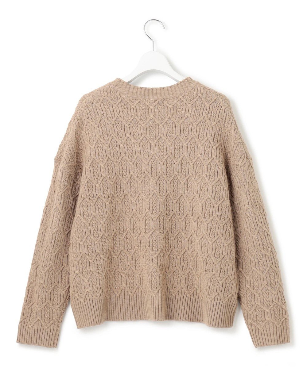 J.PRESS YORK STREET 【WOMEN】ショート ケーブルニット 