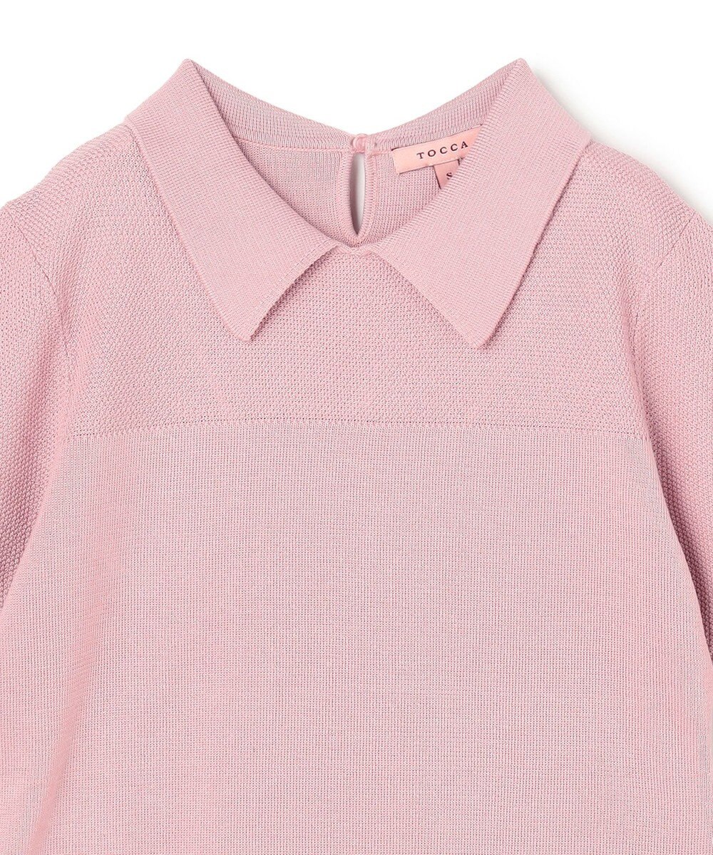 TOCCA HONEYCOMB MESH KNIT ニットトップス 