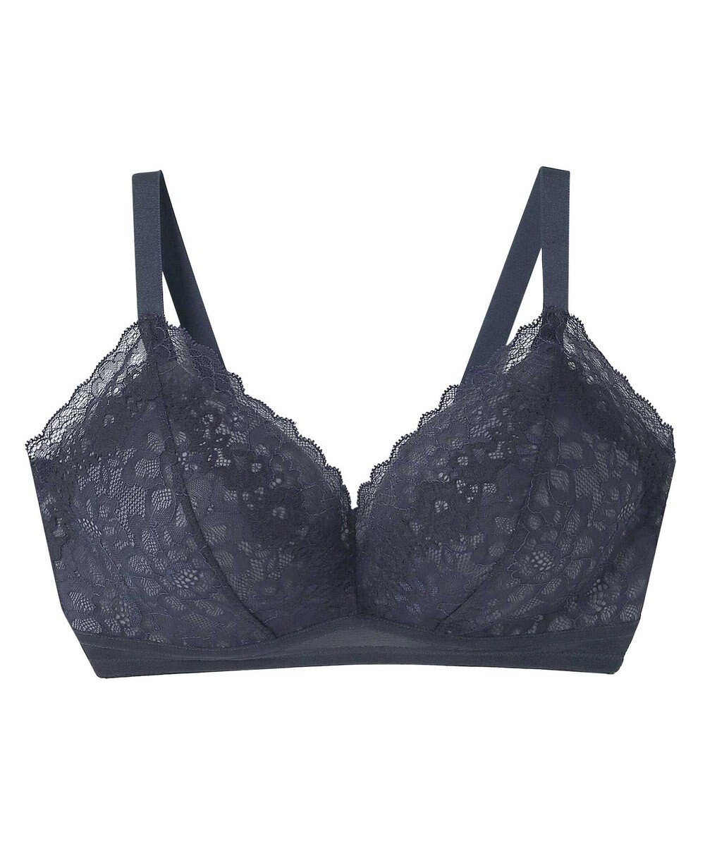 AMPHI ノンワイヤーブラ フルカップ グラマーさんにおすすめ 脇高設計 【しっかりささえてすっきり脇寄せブラ】 バストをしっかり支える 4Lまで展開 ブラジャー BBJ303 アンフィ／ワコール 