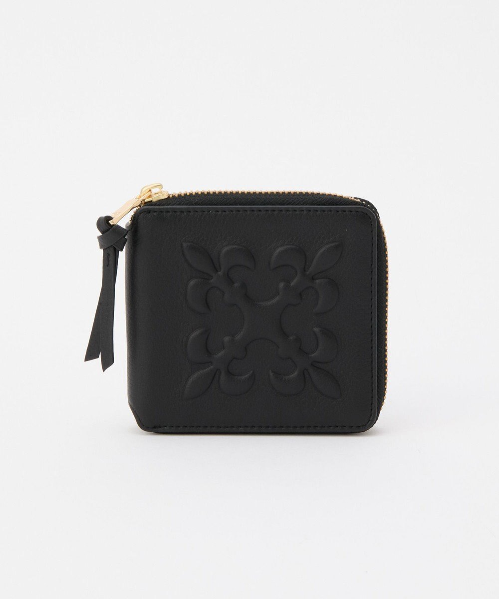 russet エンボスモノグラムラウンドウォレット(SO-431) 