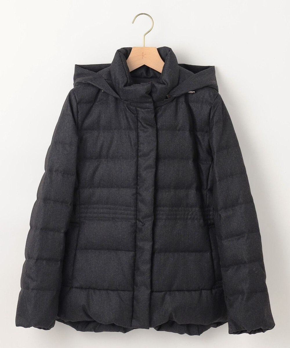 組曲 S ライトタフタショートダウンコート 