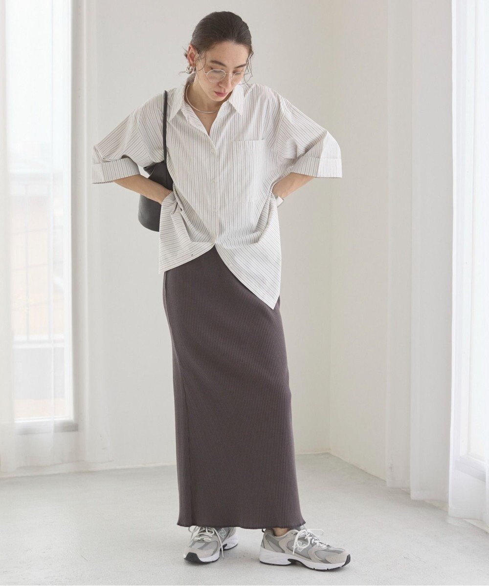 WEGO 【ANGIE VINTAGE】リブマーメイドスカート 