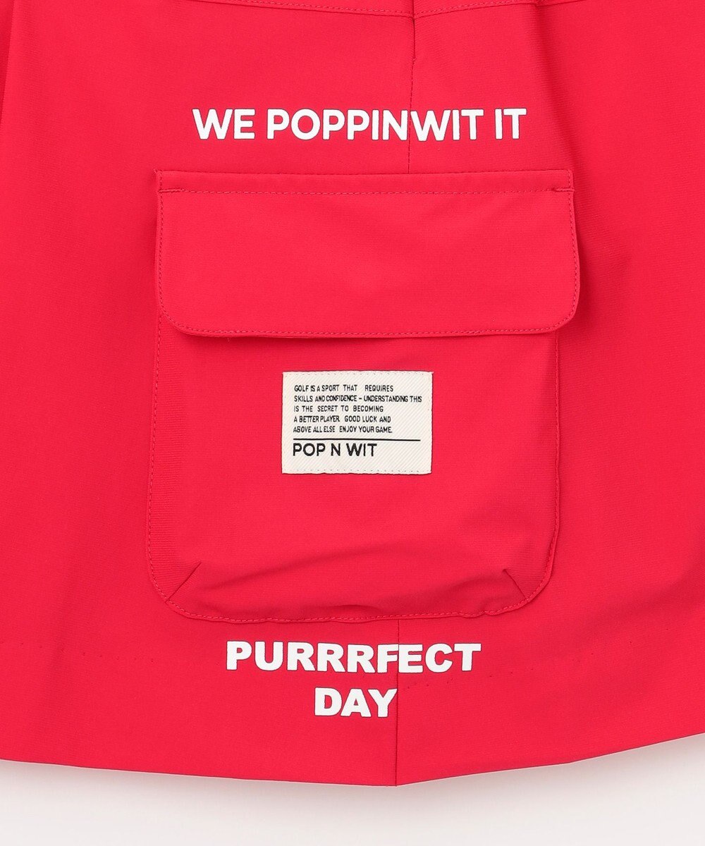 PW CIRCULUS 【UVカット / 接触冷感 / 伸縮性抜群】【WOMEN】フロントプリーツ ゴルフウェア レディース 