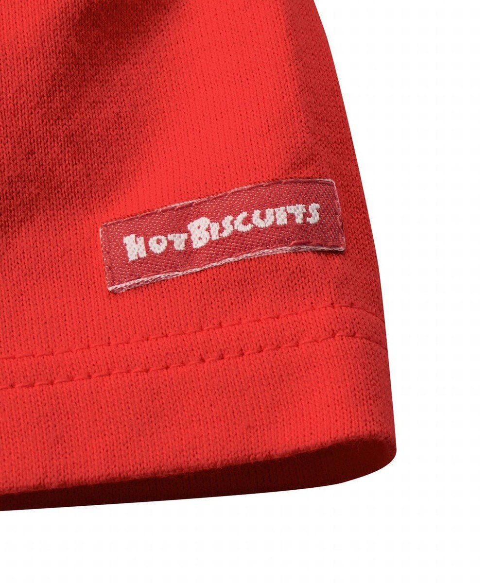 MIKI HOUSE HOT BISCUITS 【70-120cm】【Everyday Series】ワンポイント 半袖Tシャツ 