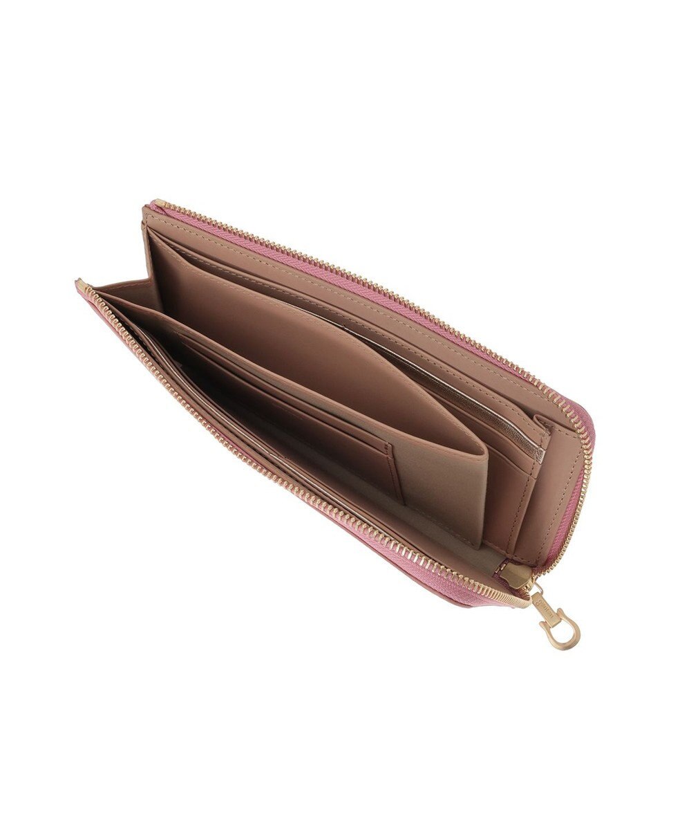genten 【福財布】アルモニア L字ファスナー長財布 
