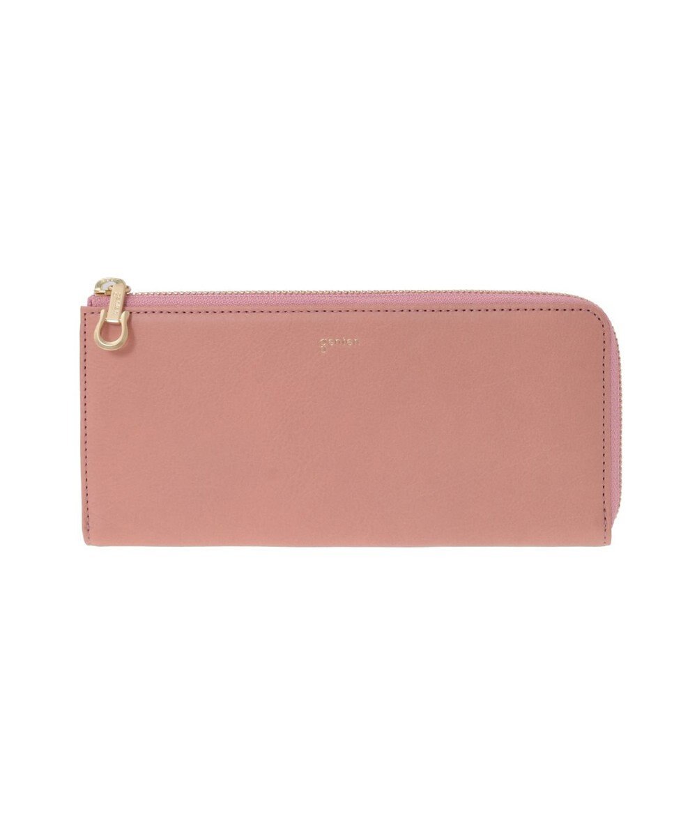 genten 【福財布】アルモニア L字ファスナー長財布 