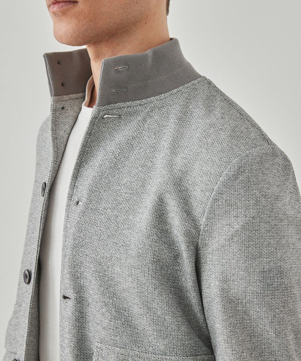 GOTAIRIKU 新作【ストレッチ/洗える/吸水速乾】ノルマンディーリネン A-1ブルゾン 