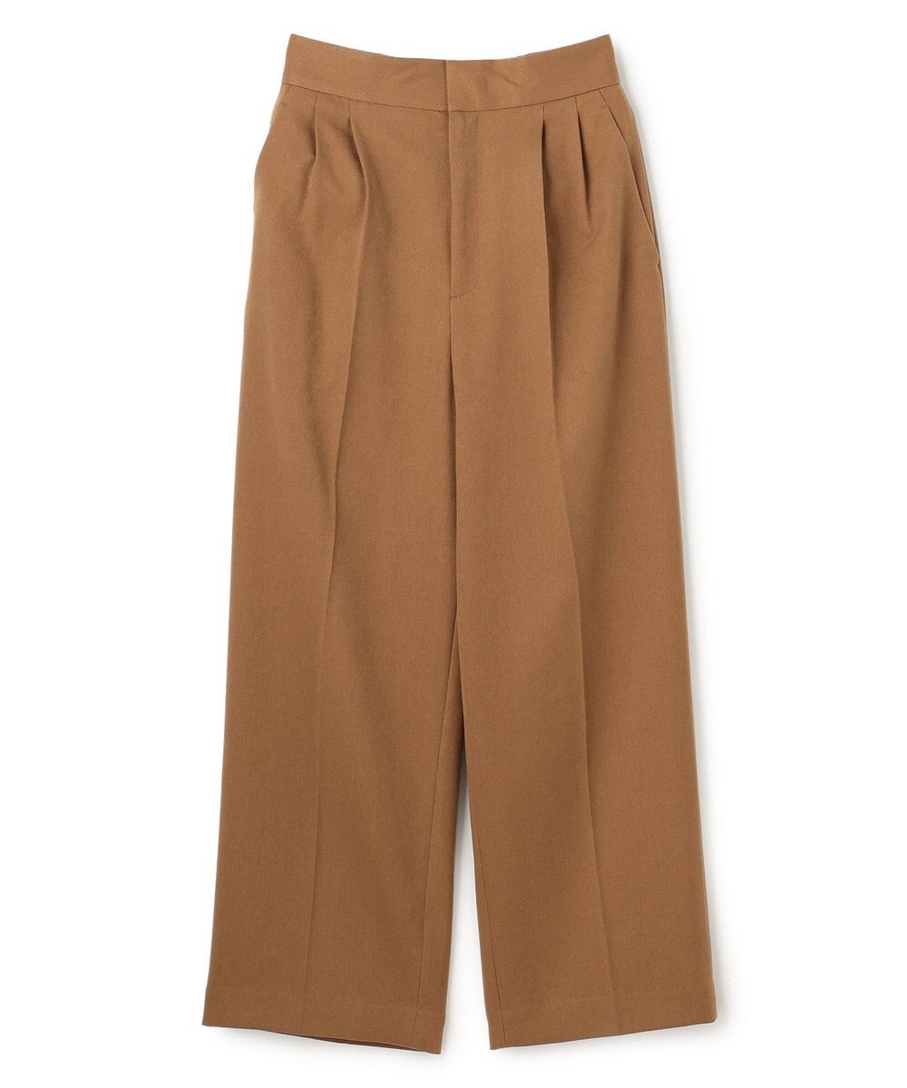 uncrave プルーフウールライクツイル ワイドパンツ 