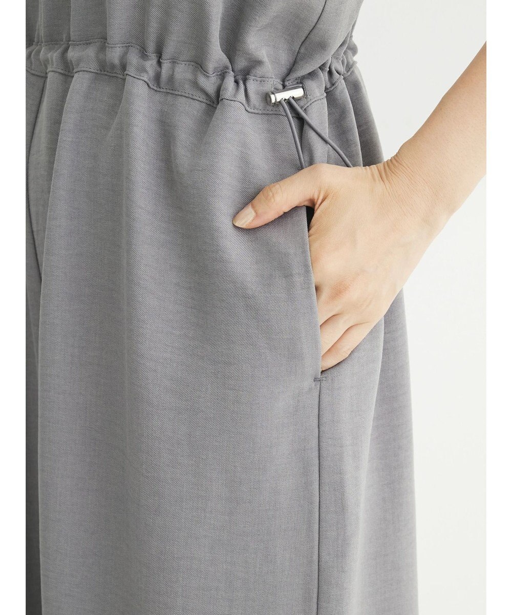 Green Parks 冷やっとすずやかウエストドロストサロペット 