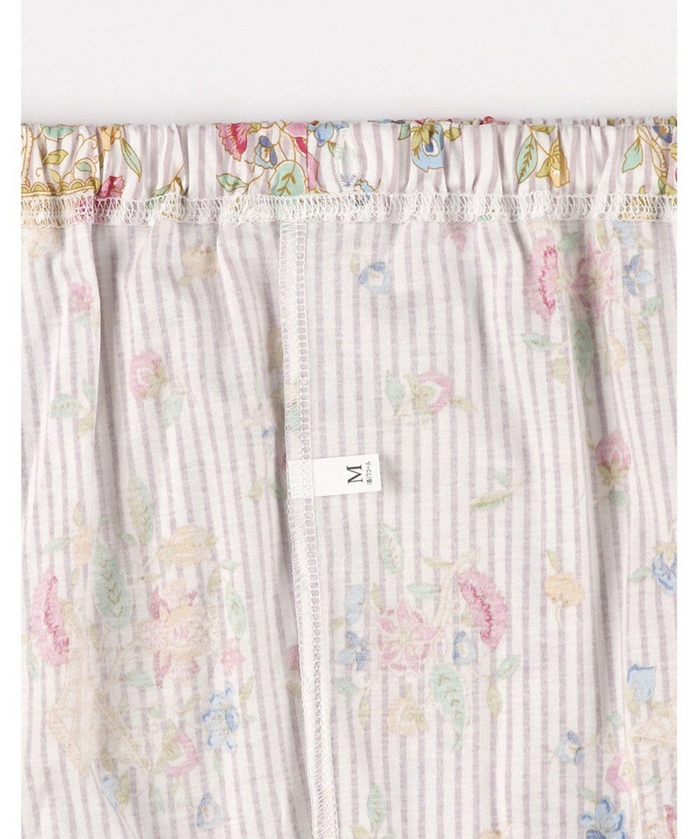 WACOAL パジャマ 長袖 長ズボン 綿100%(本体) スムース素材 ミントン レディース NDX561 /ワコール 