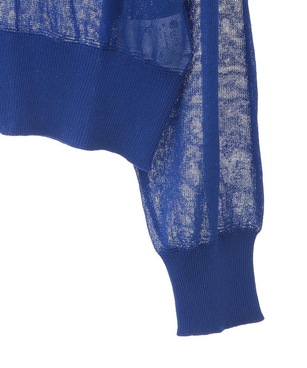 earth music&ecology 【予約】接触冷感シアークルーニットカーディガン 