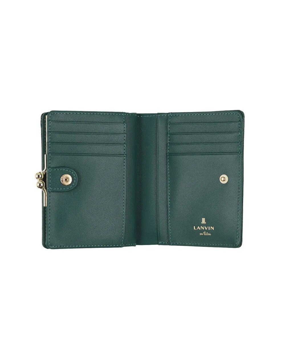 LANVIN en Bleu リュクサンブール 口金二つ折り財布 