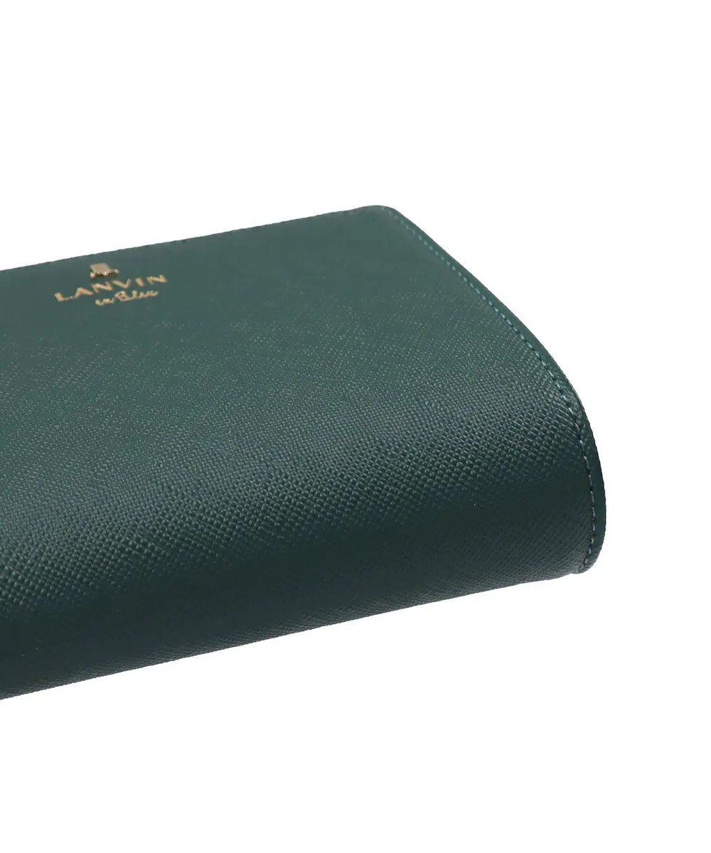 LANVIN en Bleu リュクサンブール 口金二つ折り財布 