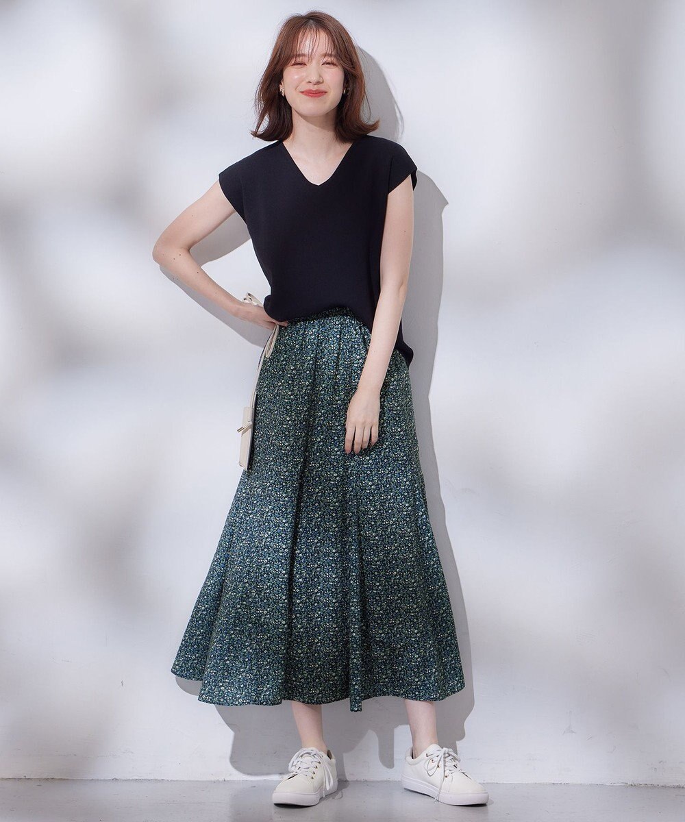 ANY 【前後2WAY/アンチピリング/洗濯機可】ノースリーブニット 