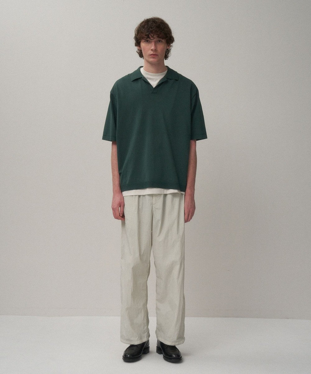 ATON FINE ICE COTTON | スキッパーポロセーター - UNISEX 