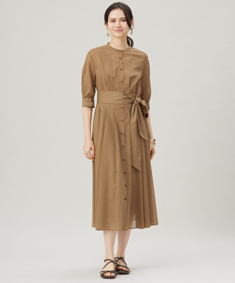 自由区 S 【洗える】シアー ドレス 