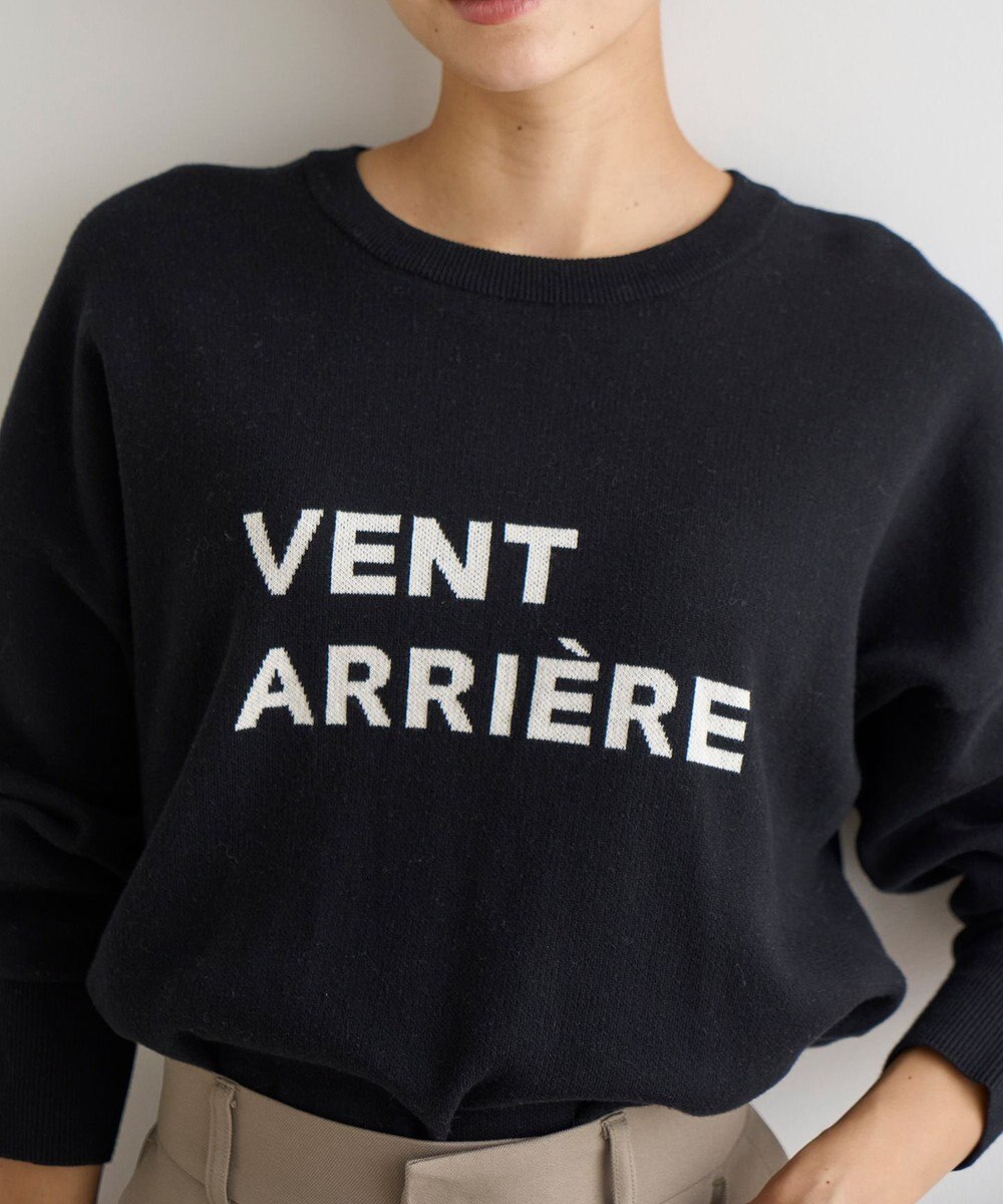 UNFILO 【新色追加】スウェットライク ロゴニット 