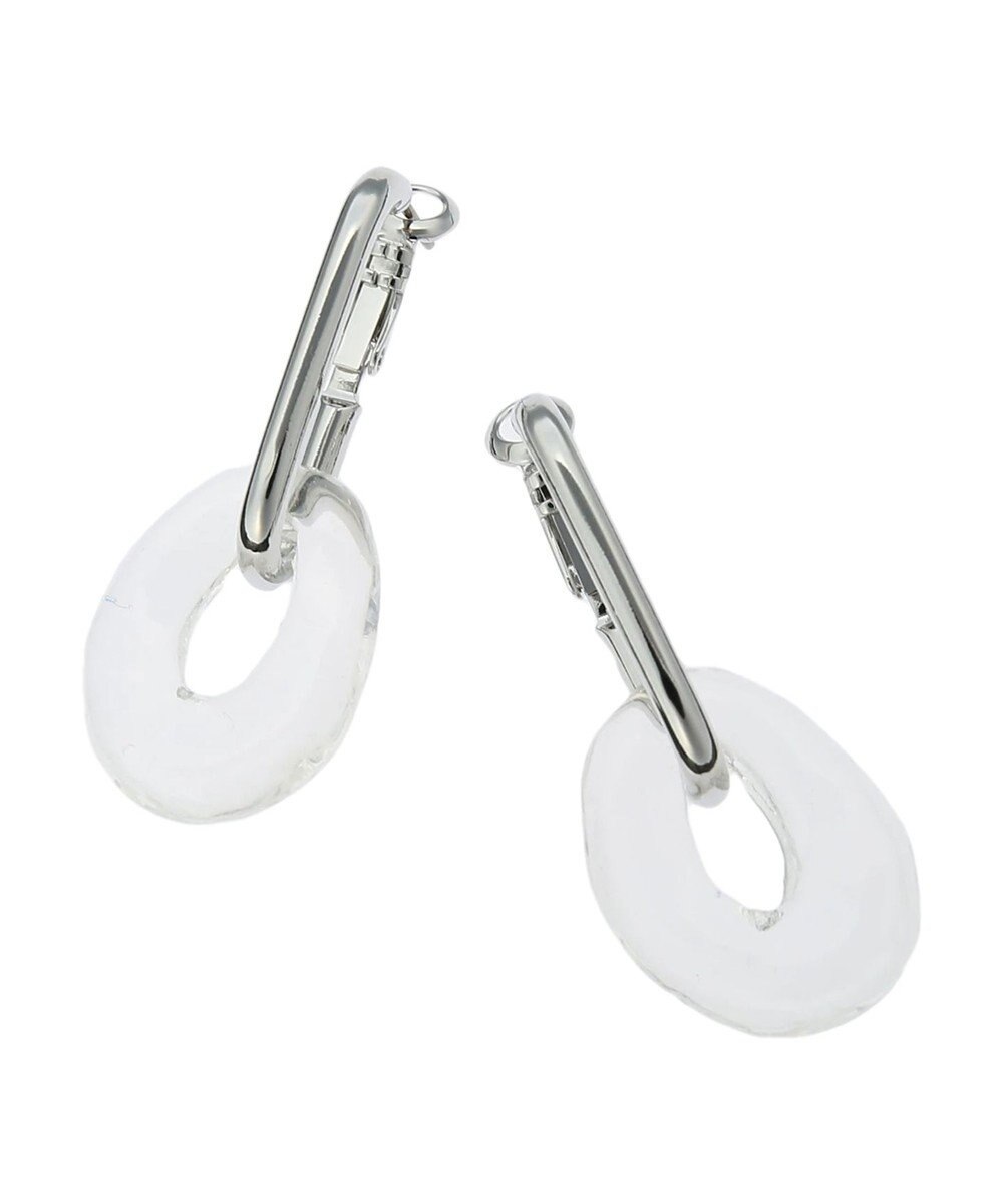 Green Parks ・ＨＡＬＦ　ＴＩＭＥ　ラフデザインクリア２ＷＡＹピアス 