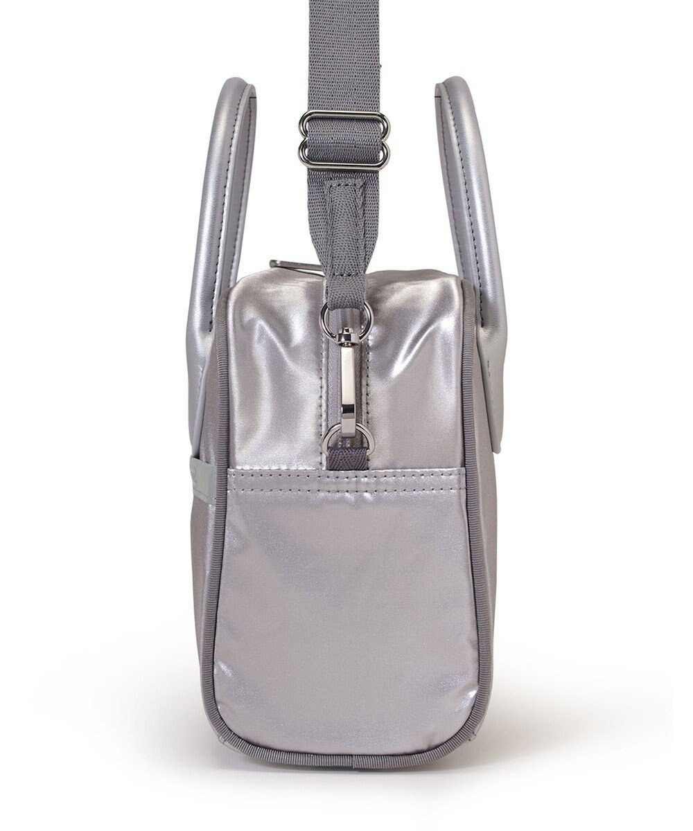 LeSportsac SQUARE TH CROSSBODY/アップタウンシルバーシャイン/シルバー 