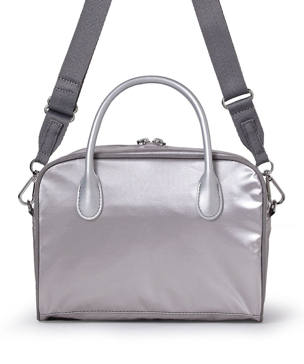 LeSportsac SQUARE TH CROSSBODY/アップタウンシルバーシャイン/シルバー 