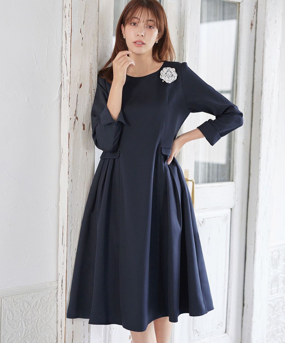 Tiaclasse 【XSサイズ追加・新色追加】サイドフラップワンピース 