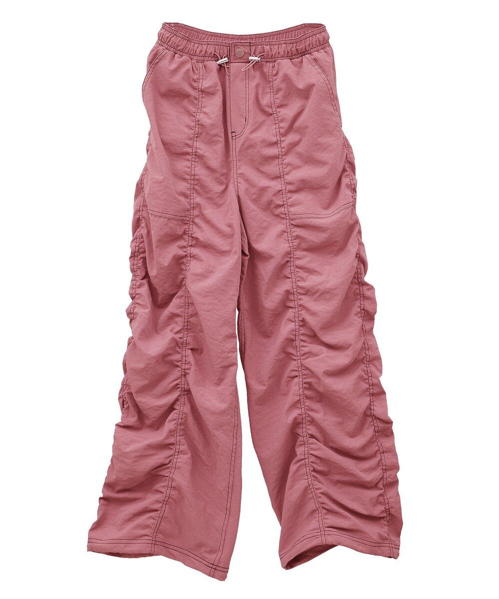 Green Parks ・ＳＵＧＡＲ　ＳＰＯＯＮ　配色ｓｔギャザーパンツ 