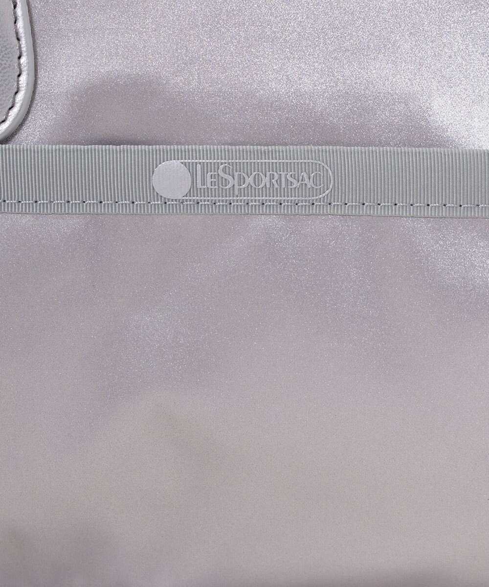 LeSportsac SQUARE TH CROSSBODY/アップタウンシルバーシャイン/シルバー 