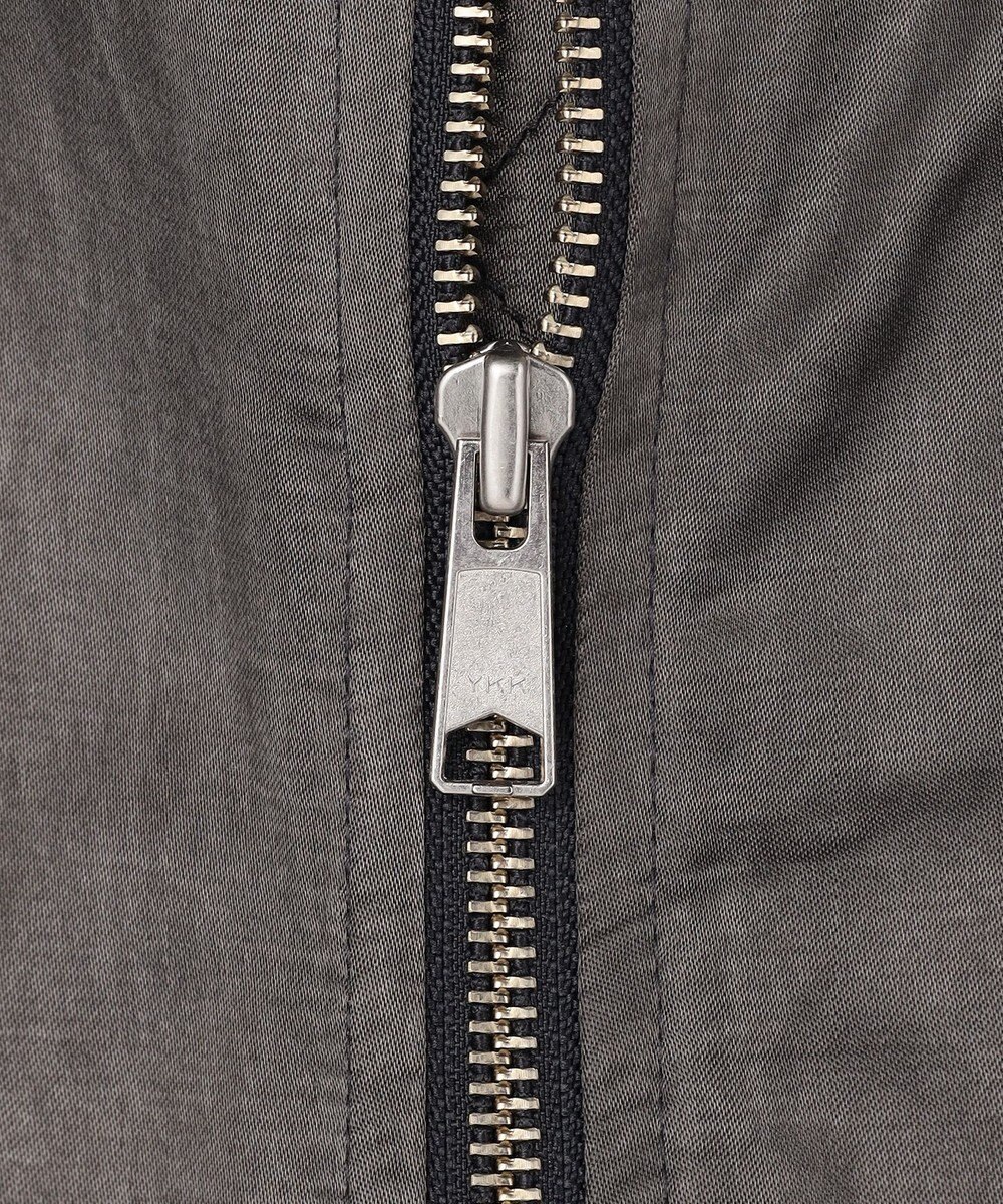 J.PRESS MEN 【J.PRESS ORIGINALS】Bleach Viscose Cotton Satin Flight Jacket / Japan Made 