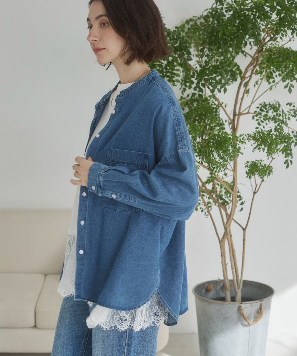 WEGO 【ANGIE VINTAGE】裾レースドッキングロンT 