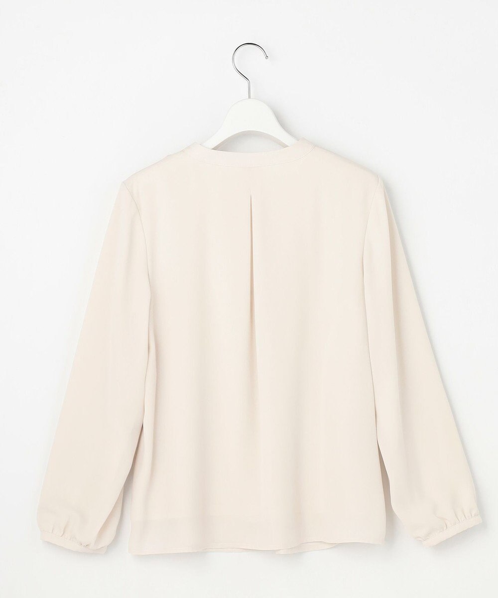 ANY SIS L 【裏起毛】エニポカ バンドカラー ブラウス 