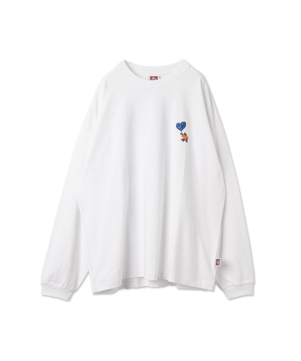 WEGO 【ユニセックス着用ITEM】別注ベンデイビスプランプロゴT（LS） 