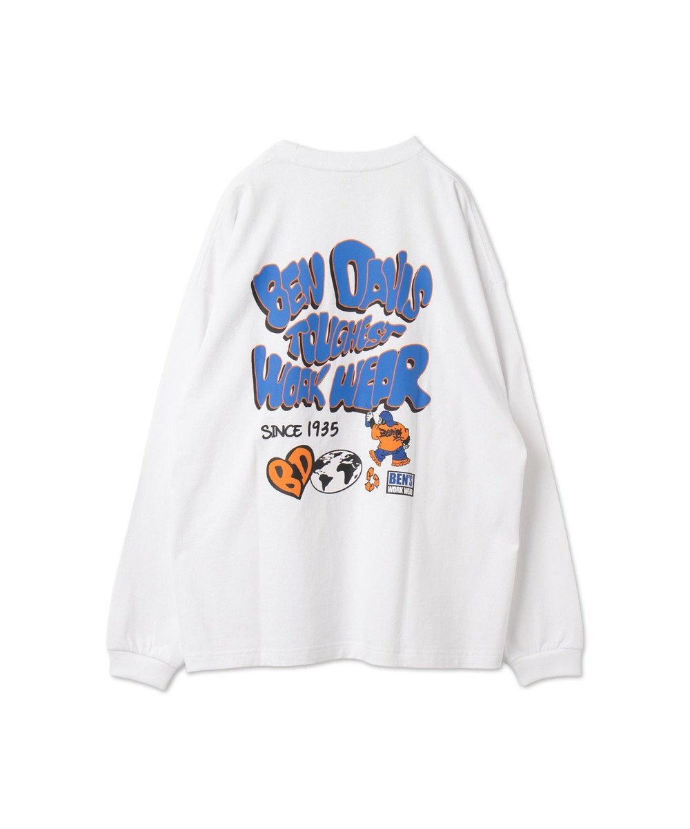 WEGO 【ユニセックス着用ITEM】別注ベンデイビスプランプロゴT（LS） 