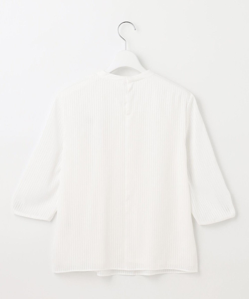 J.PRESS LADIES L シャドーストライプ ボウタイ カットソー 