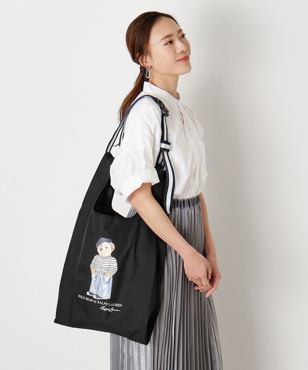 MOONBAT 【2WAY/撥水】POLO RALPH LAUREN(ポロ ラルフローレン)  ベルト付きレインバッグ フレンチベア 
