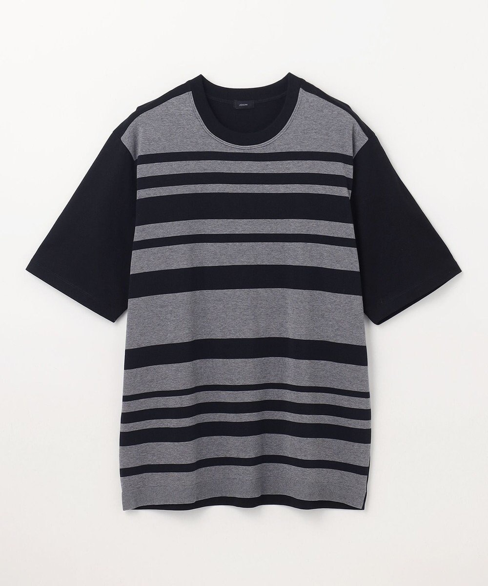 JOSEPH HOMME ブライトボーダーブロック　Tシャツ 