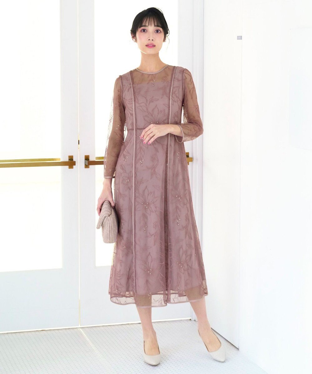 ANY SIS 【Lily Calin】グレースフラワー ドレス 