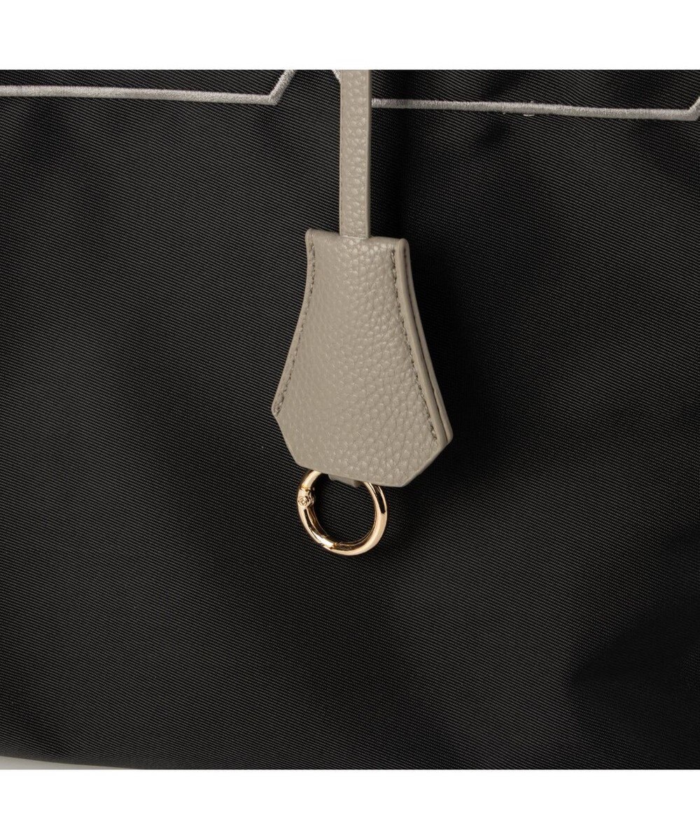 UNBILLION カシュカシュ cachecache / トロンプルイユ刺繍スクエアトート 