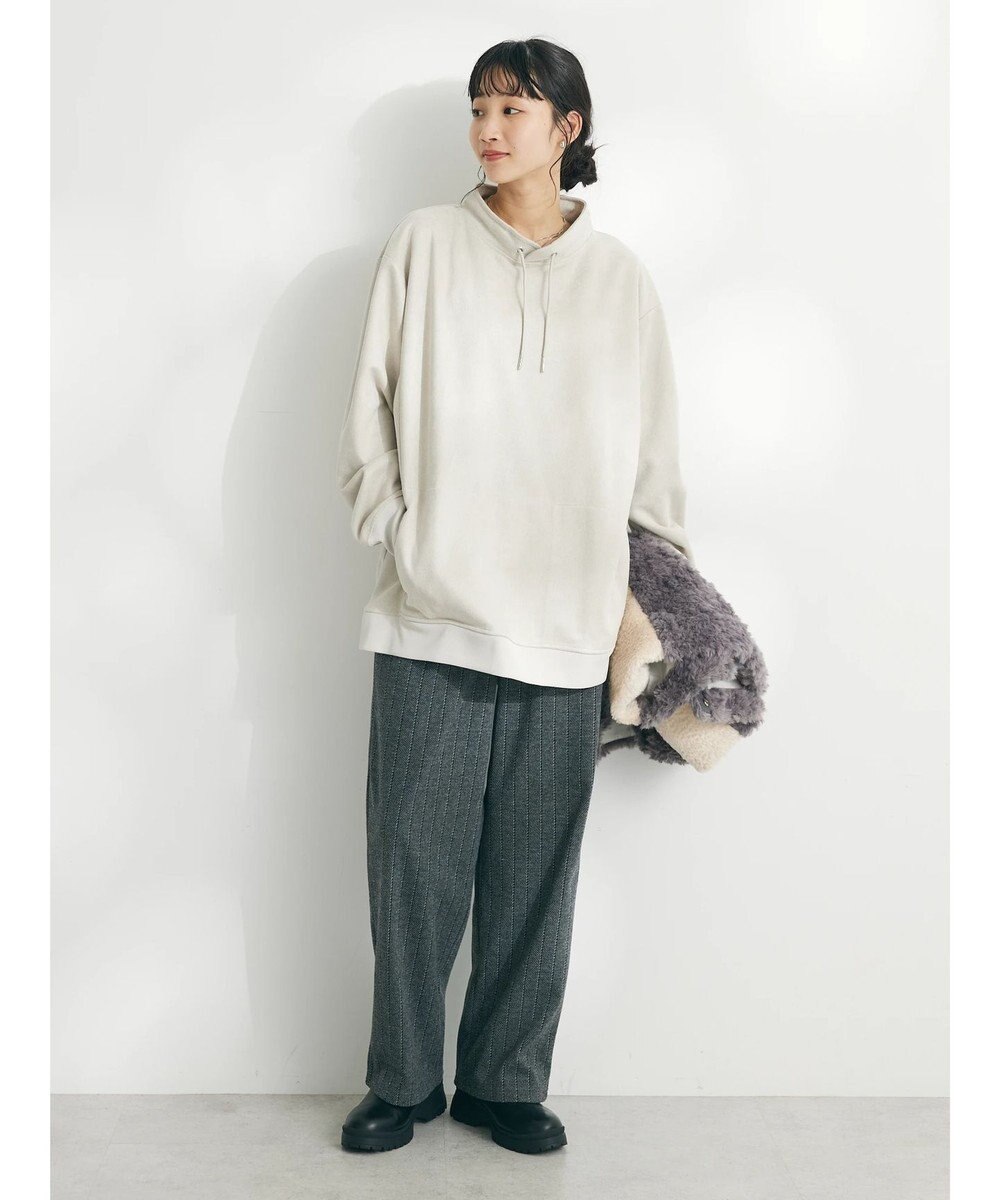 CRAFT STANDARD BOUTIQUE フェイクスエードスタンドプルオーバー 