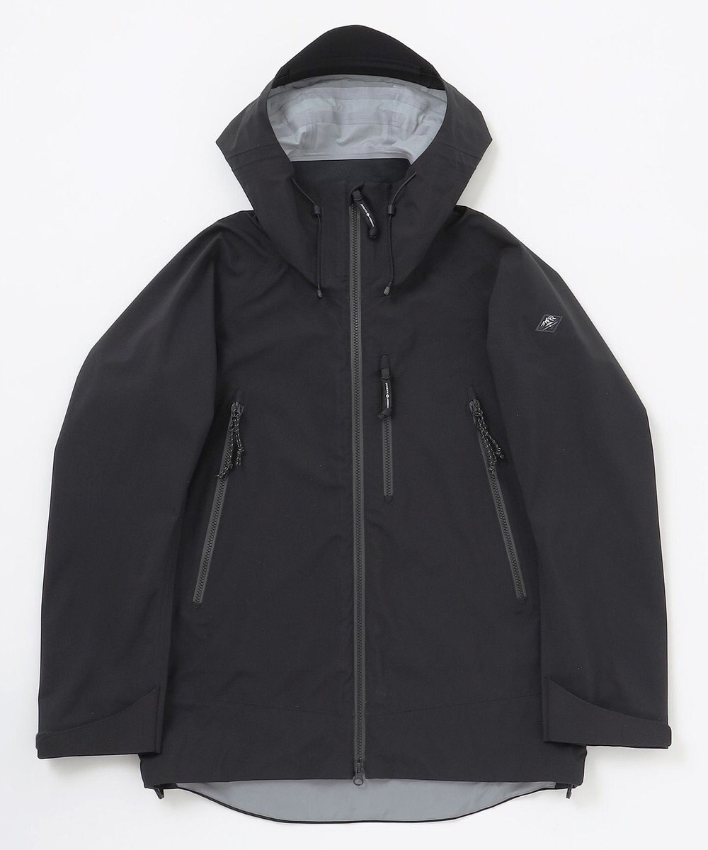 JOSEPH ABBOUD MOUNTAIN 【ECO撥水/耐水性/透湿/防水素材/ストレッチ/軽量/ライナードッキング対応】ボイルドポリエステル マウンテンシェルパーカー 