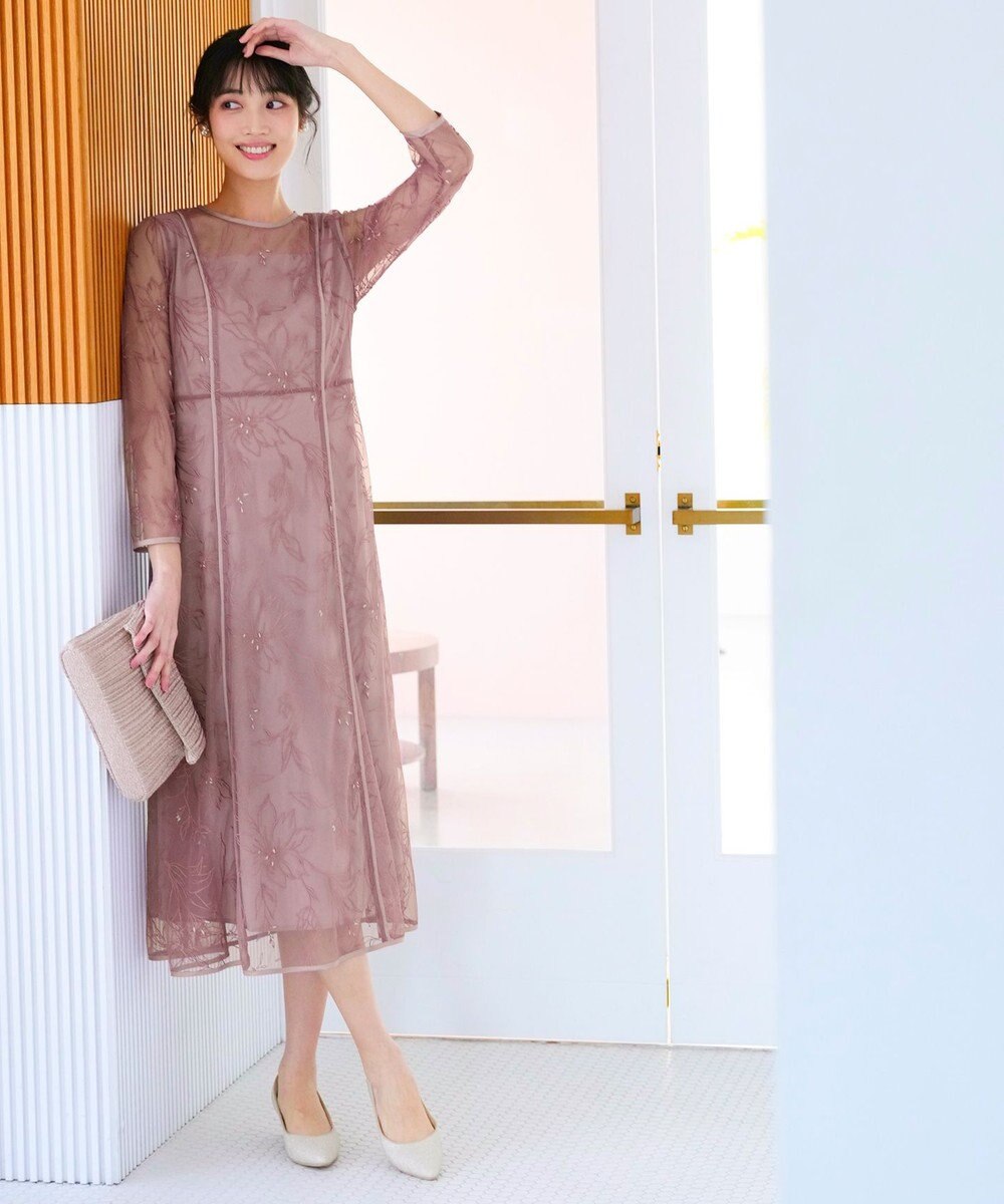 ANY SIS 【Lily Calin】グレースフラワー ドレス 