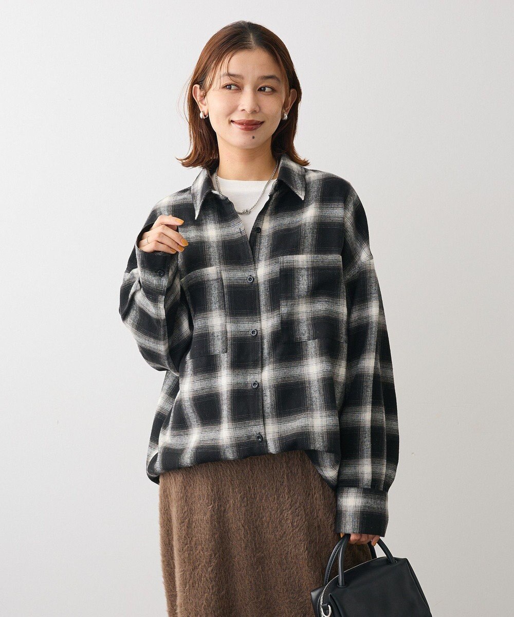 Green Parks ・ＥＬＥＮＣＡＲＥ　ＤＵＥ　２ｗａｙチェックビックシャツ 