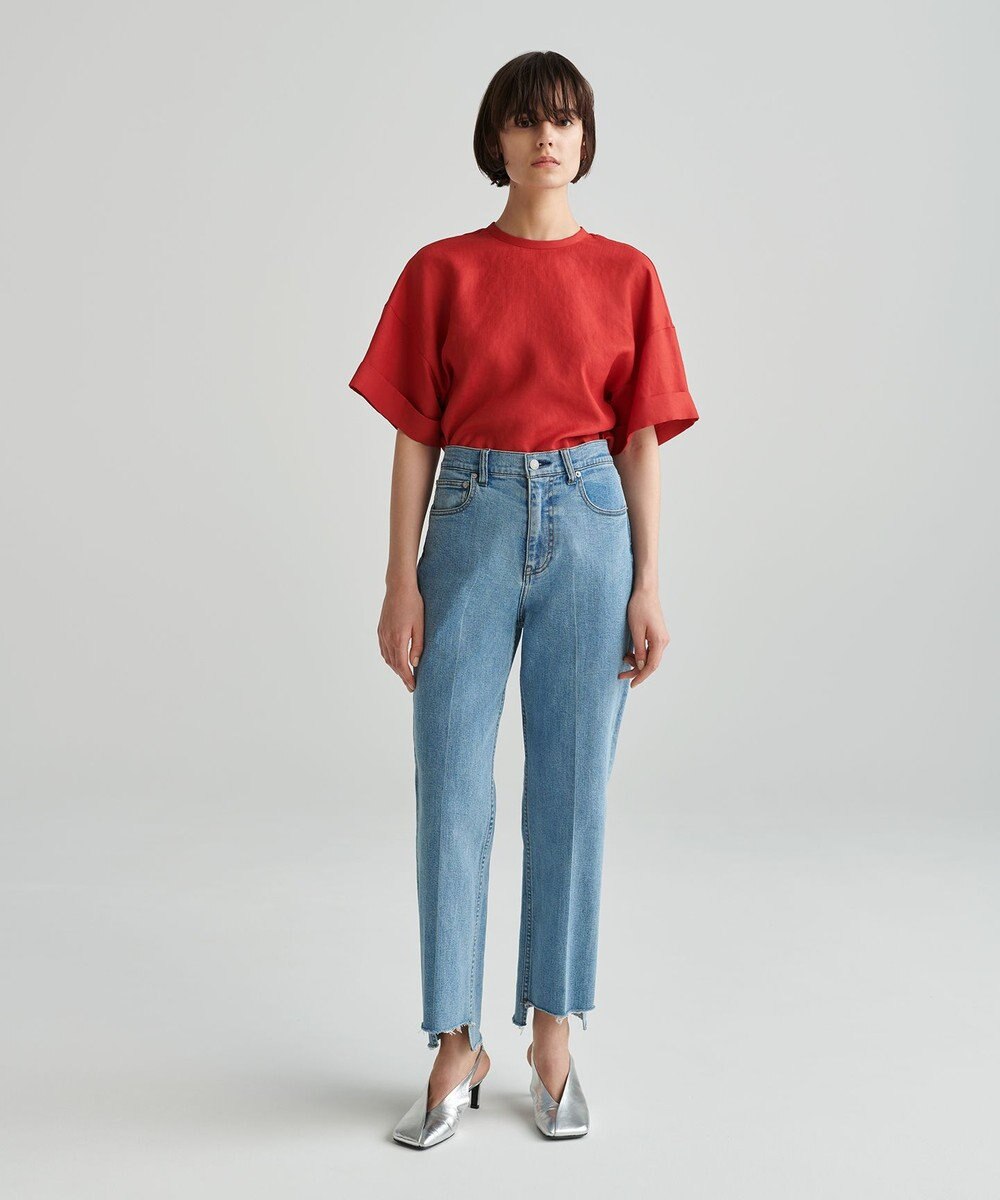 NAVE 【ReNAVE　洗える】スラブツイルブラウス 